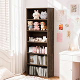 Homall 6-Shelf Standing Bookcase, Sturdy Storage for Home Office, Living Room