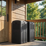 Homall Homes & Gardens 36 Gallon Trash Can Plastic Kitchen Trash Can