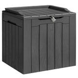 Homall 31 Gallon Outdoor Deck Box In Resin with Seat