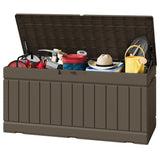 Homall 82 Gallon Outdoor Storage in Resin Deck Box Lockable Deck Box