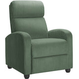 Homall Recliner Chair with Padded Seat Corduroy Electric Ergonomic Adjustable Power Recliner Chair for Living Room Bedroom