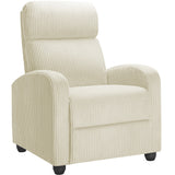 Homall Recliner Chair with Padded Seat Corduroy Electric Ergonomic Adjustable Power Recliner Chair for Living Room Bedroom