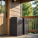 Homall Homes & Gardens 36 Gallon Trash Can Plastic Kitchen Trash Can