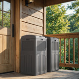 Homall Homes & Gardens 36 Gallon Trash Can Plastic Kitchen Trash Can
