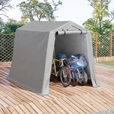 Homall Storage Tent Outdoor Portable Shelter Shed for Motorcycle, Waterproof and UV Resistant, Anti-Snow Carport with Rolled up Zipper Doors and Vents