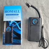 Homall Air Pumps for Automobiles, Tire Pressure Gauge Cordless Electric for Car, Motor, Bike