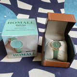 Homall Women's Easy Reader Watch, Digital Chronograph Resin Strap Watch