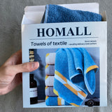 Homall Luxury Hotel & Spa, Turkish Cotton, 5 Pieces Towels Set, Max-Softness