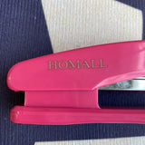 Homall Paper stapler, large volume commercial stapler, jam free, metal, rose red stapler