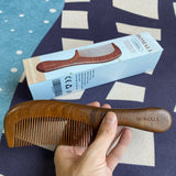 Homall Wooden Combs, Handmade 100% Natural Green Sandalwood Wide Tooth Combs