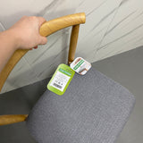 Patio Prestige Outdoor Solid Wooden Chair with Cushion,Gray