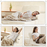 Homall Bean Bag Chaise Lounge Chair Indoor Cloud Couch Sofa Single Bed with Double Cup Holder for Bedroom