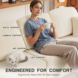 Homall L-shaped Multi-person Boneless Sectional Couches and Sofas Modular Sectional No Assembly Required Living Room Sofa Furniture Sets