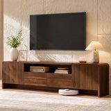 Homall 70'' TV Stand for TVs Up to 75'', Modern Entertainment Center with 2 Drawers, Storage Cabinets, Large TV Console for Living Room