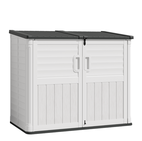 Homall 260 Gallon Resin Outdoor Storage Shed, Outdoor Resin Shed