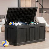 Homall 82 Gallon Outdoor Storage in Resin Deck Box