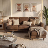 Homall Cloud Modular Sectional Sofa 3 Seat L-Shaped Cloud Oversized Sofa Couch for Living Room, Apartment and Small Space