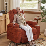 Homall Power Lift Recliner Chair Massage Designed Leathaire Fabric Single Sofa Specifically for Nursing