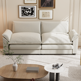 Homall 80" W Loveseat Sofa with Soften Arms for Small Spaces Loveseat Sleeper Couches for Living Room