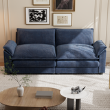 Homall 80" W Loveseat Sofa with Soften Arms for Small Spaces Loveseat Sleeper Couches for Living Room