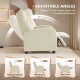 Homall Recliner Chair with Padded Seat Corduroy Electric Ergonomic Adjustable Power Recliner Chair for Living Room Bedroom