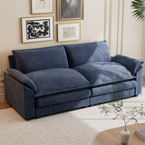 Homall 80" W Loveseat Sofa with Soften Arms for Small Spaces Loveseat Sleeper Couches for Living Room