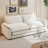 Homall 80" W Loveseat Sofa with Soften Arms for Small Spaces Loveseat Sleeper Couches for Living Room