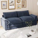 Homall 80" W Loveseat Sofa with Soften Arms for Small Spaces Loveseat Sleeper Couches for Living Room