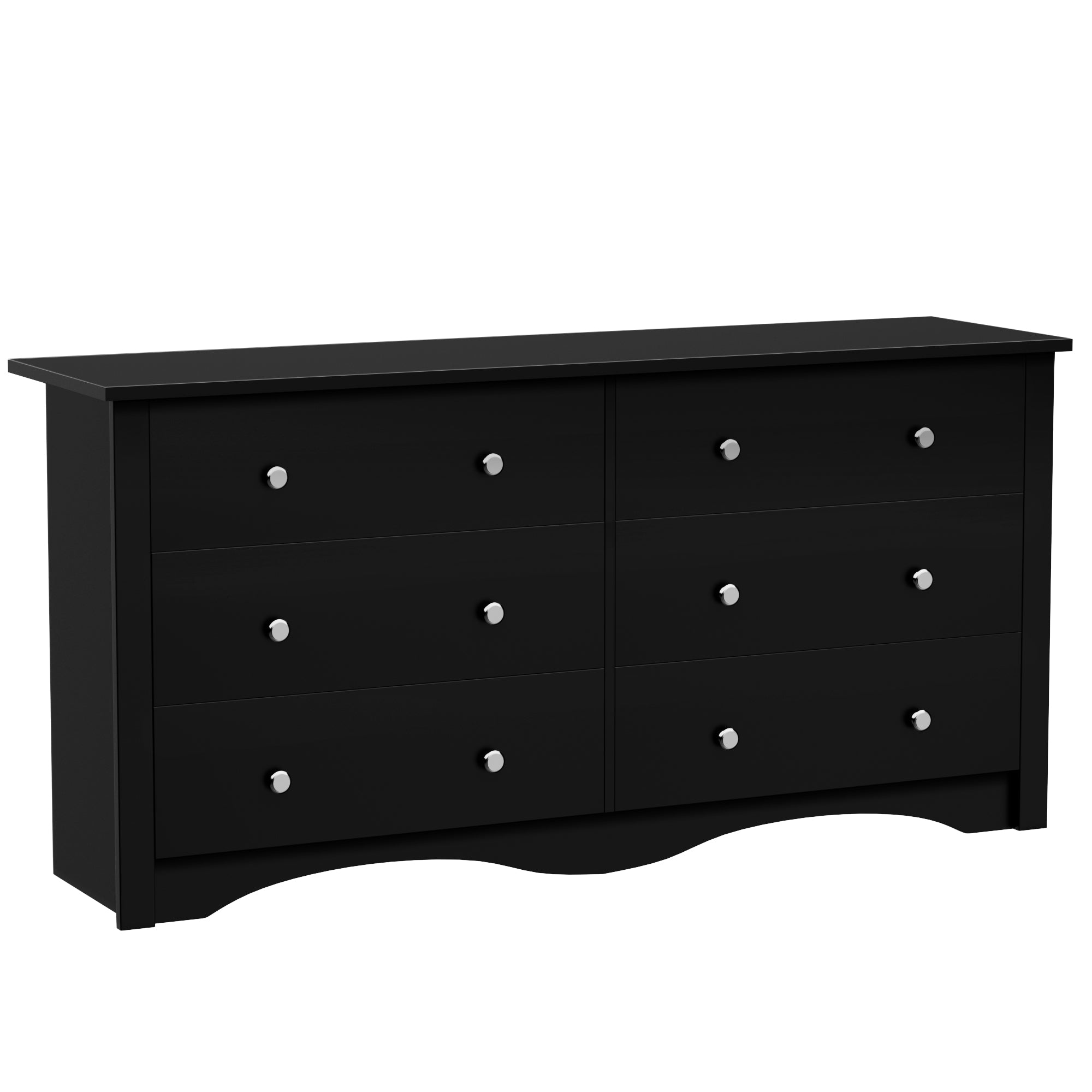 Homall Wood Dresser 6 Drawer Double Tier Dresser, Modern Wood Chest of homalldirect Homall Wood Dresser 6 Drawer Double Tier Dresser, Modern Wood Chest of homalldirect