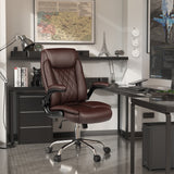 Homall Faux Leather Office Chair Adjustable Height Desk Chair Ergonomic Chair