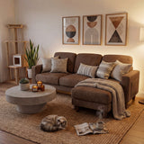 Homall Cloud Modular Sectional Sofa 3 Seat L-Shaped Cloud Oversized Sofa Couch for Living Room, Apartment and Small Space
