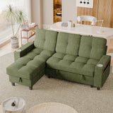 Homall Modular Sectional Sofa with Storage, Cup Holders, USB & Type-C Charging Ports, LED Light, Fabric Couch for Living Room