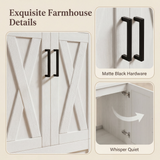 Homall 24'' Bathroom Vanity with Sink, Freestanding Bathroom Cabinet with 2 Door & 1 Drawer, Farmhouse Bathroom Vanity with Basin