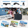 Homall Outdoor Lounge Chair Foldable Chair Adjustable Height Patio Lounge Chair,Suitable for Beach,Lawn and Pool