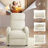 Homall Recliner Chair with Padded Seat Corduroy Electric Ergonomic Adjustable Power Recliner Chair for Living Room Bedroom