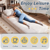 Homall Futon Sofa Bed Convertible Sleeper Chair Floor Couch with High Resilience Memory Foam Lazy Sofa for Living Room/Bedroom