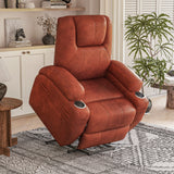 Homall Power Lift Recliner Chair Massage Designed Leathaire Fabric Single Sofa Specifically for Nursing