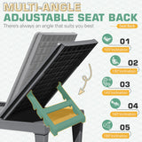 Homall 2 Pieces Patio Lounge Chair Outdoor Adjustable Chaise Lounge Chair