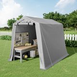 Homall Storage Tent Outdoor Portable Shelter Shed for Motorcycle, Waterproof and UV Resistant, Anti-Snow Carport with Rolled up Zipper Doors and Vents
