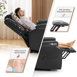 Homall Power Lift Recliner Chair Elderly Recliner Couch Ergonomic Power Lift Leather Couch