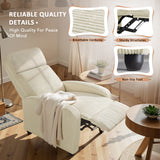 Homall Recliner Chair with Padded Seat Corduroy Electric Ergonomic Adjustable Power Recliner Chair for Living Room Bedroom