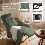 Homall Recliner Chair with Padded Seat Corduroy Electric Ergonomic Adjustable Power Recliner Chair for Living Room Bedroom