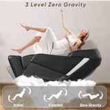 Homall 2025 Zero Gravity Massage Chair Full Body Shiatsu Recliner with SL-Track, Heating, Bluetooth & Touchscreen Control