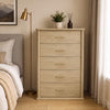 Homall Tall 5 Drawer Dresser with Smooth Slides, Large Chest with Metal Handles for Bedroom