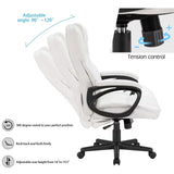 Homall Faux Leather High-Back Executive Office Chair with Lumbar Support