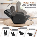 Homall Power Lift Recliner Chair Elderly Recliner Couch Ergonomic Power Lift Leather Couch