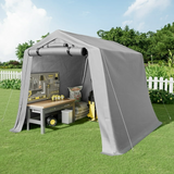 Homall Storage Tent Outdoor Portable Shelter Shed for Motorcycle, Waterproof and UV Resistant, Anti-Snow Carport with Rolled up Zipper Doors and Vents