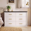 Homall Tall 5 Drawer Dresser with Smooth Slides, Large Chest with Metal Handles for Bedroom