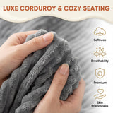 Homall Modular Corduroy Sofa, Sectional Couch with Convertible Modules, Modern Minimalist Sofa Set for Living Room, Freely Combinable Sofa Furniture