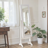 Homall Jewelry Aromire Full Length Mirror Adjustable Standing Jewelry Cabinet